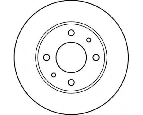 Brake Disc DF2576 TRW, Image 2