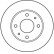 Brake Disc DF2576 TRW, Thumbnail 2