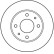Brake Disc DF2576 TRW, Thumbnail 2