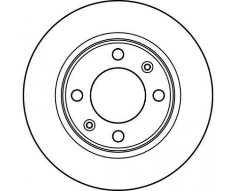 Brake Disc DF2580 TRW, Image 3