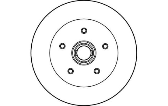 Brake Disc DF2587 TRW, Image 3