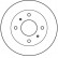 Brake Disc DF2590 TRW, Thumbnail 3