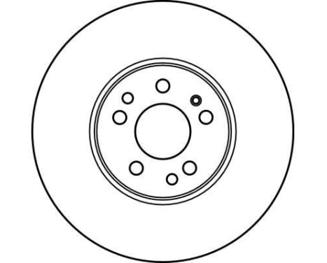 Brake Disc DF2595S TRW, Image 3