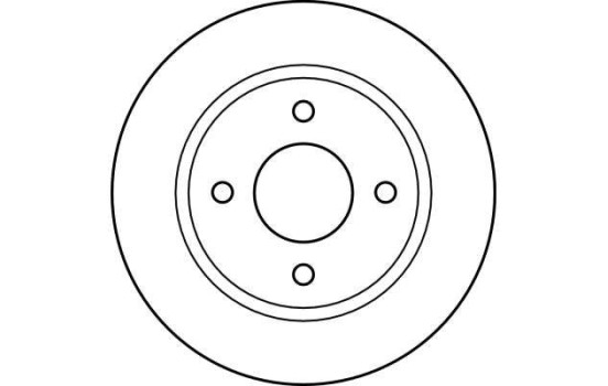 Brake Disc DF2611 TRW, Image 3