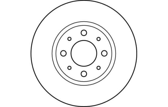 Brake Disc DF2621 TRW, Image 2