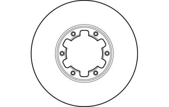 Brake Disc DF2625 TRW, Image 3