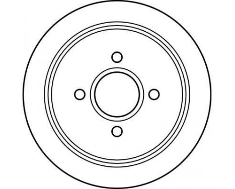 Brake Disc DF2647 TRW, Image 3