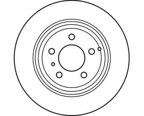 Brake Disc DF2660 TRW, Image 4