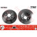 Brake Disc DF2663 TRW