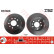 Brake Disc DF2688 TRW