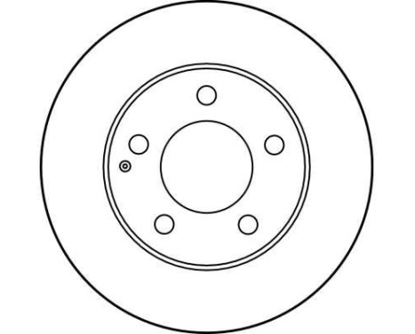 Brake Disc DF2704 TRW, Image 2
