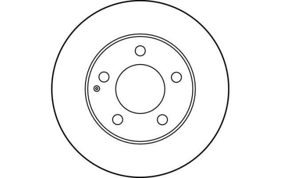 Brake Disc DF2704 TRW, Image 2