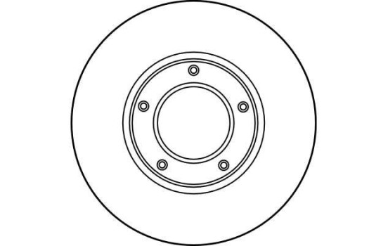 Brake Disc DF2745 TRW, Image 2