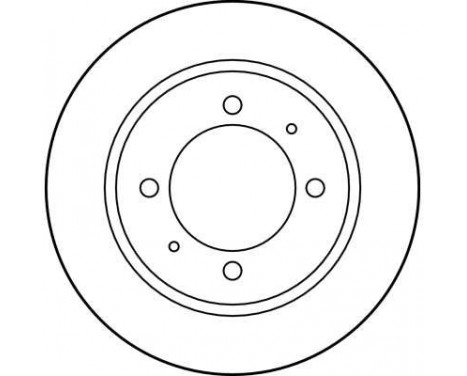 Brake Disc DF2784 TRW, Image 3