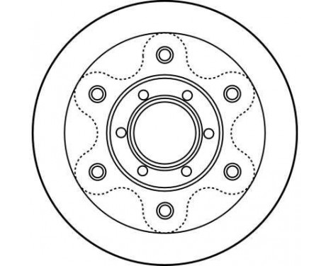 Brake Disc DF2788S TRW, Image 3