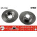 Brake Disc DF2792 TRW, Thumbnail 3