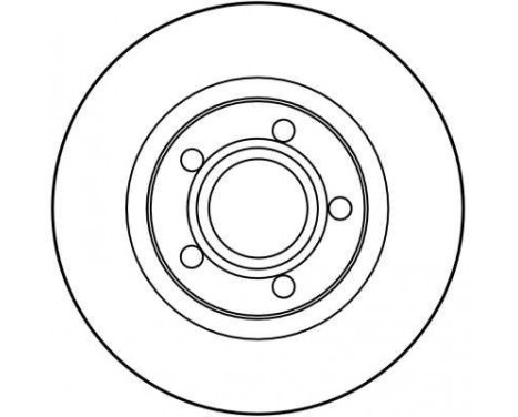 Brake Disc DF2806 TRW, Image 3