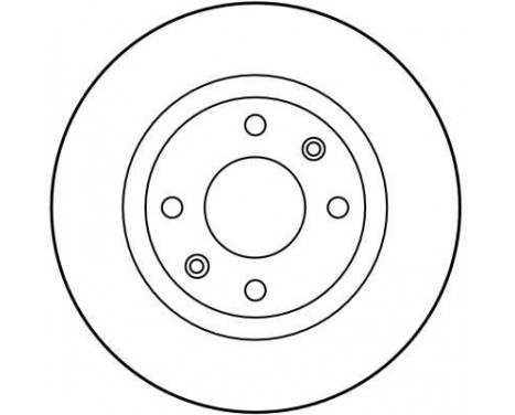 Brake Disc DF2808 TRW, Image 3