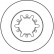 Brake Disc DF3001 TRW, Thumbnail 3
