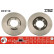 Brake Disc DF3119 TRW, Thumbnail 2