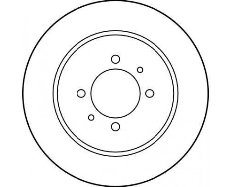 Brake Disc DF4000 TRW, Image 3