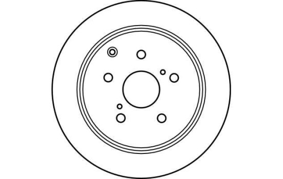 Brake Disc DF4017 TRW, Image 3