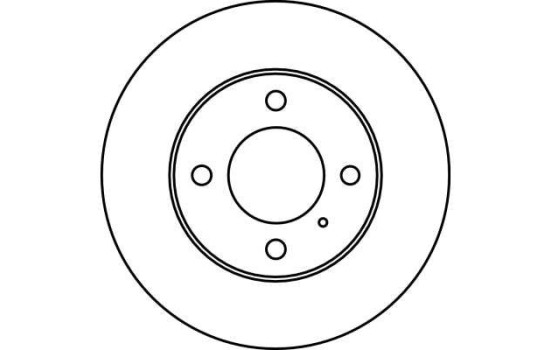 Brake Disc DF4021 TRW, Image 3