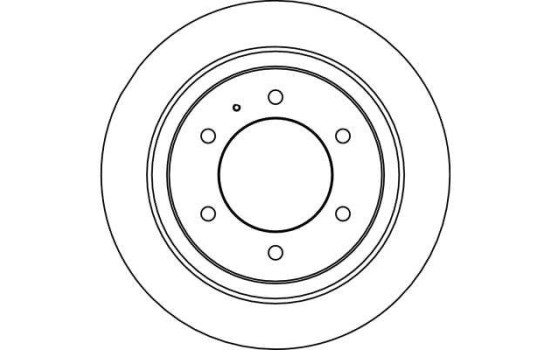 Brake Disc DF4030 TRW, Image 2