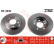 Brake Disc DF4035 TRW
