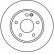 Brake Disc DF4035 TRW, Thumbnail 3