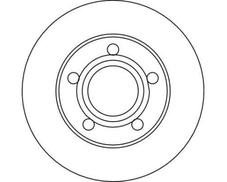 Brake Disc DF4038 TRW, Image 3