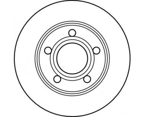 Brake Disc DF4039 TRW, Image 3