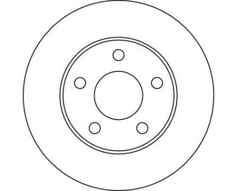 Brake Disc DF4041 TRW, Image 3