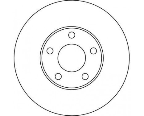 Brake Disc DF4045 TRW, Image 3