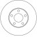 Brake Disc DF4045 TRW, Thumbnail 3