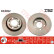 Brake Disc DF4052 TRW