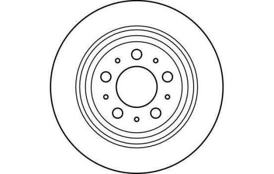 Brake Disc DF4066 TRW, Image 2