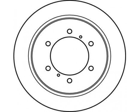 Brake Disc DF4075 TRW, Image 3