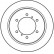 Brake Disc DF4075 TRW, Thumbnail 3