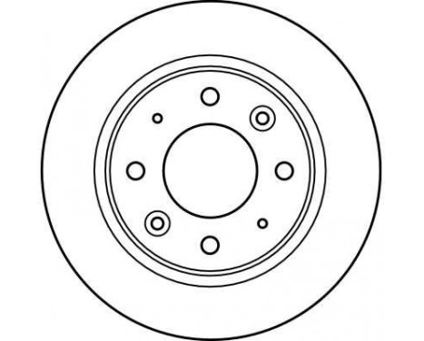 Brake Disc DF4083 TRW, Image 3