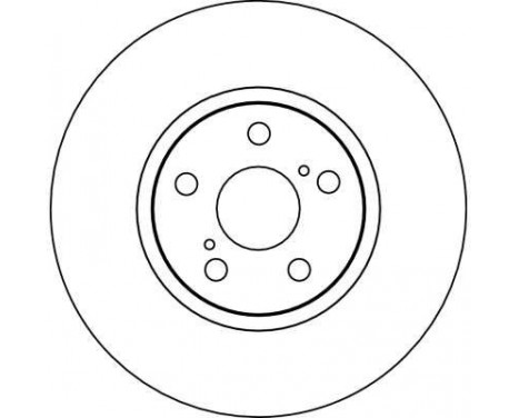 Brake Disc DF4100 TRW, Image 3