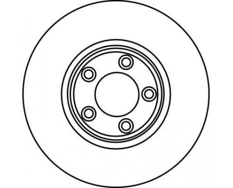 Brake Disc DF4105 TRW, Image 2