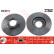 Brake Disc DF4111 TRW