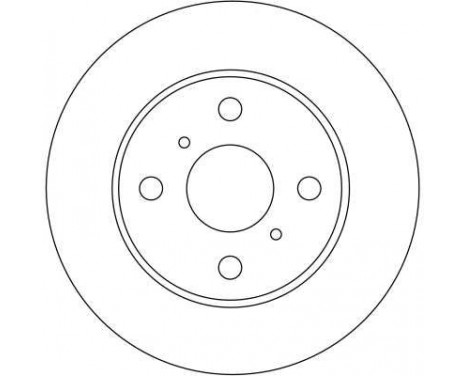 Brake Disc DF4112 TRW, Image 3