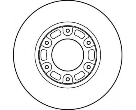 Brake Disc DF4116 TRW, Image 3
