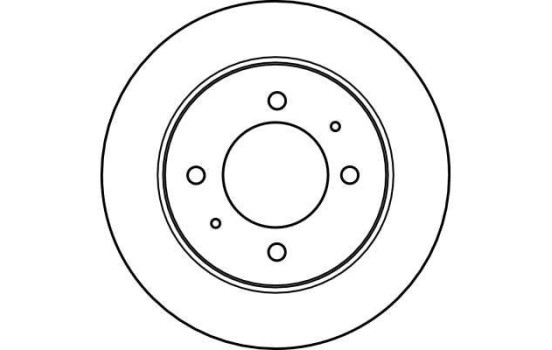 Brake Disc DF4122 TRW, Image 2