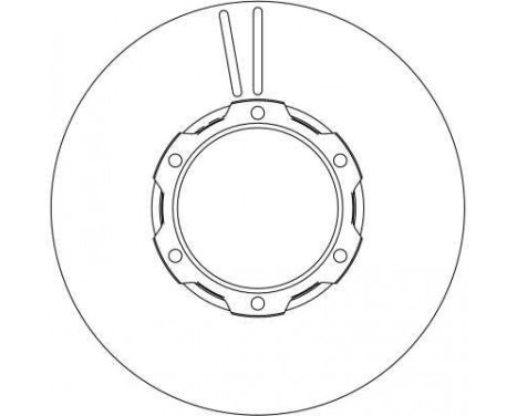 Brake Disc DF4144S TRW, Image 3