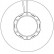 Brake Disc DF4144S TRW, Thumbnail 3
