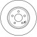 Brake Disc DF4149S TRW, Thumbnail 3