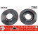 Brake Disc DF4156 TRW